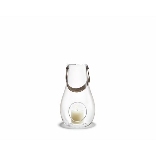 Holmegaard Design With Light Lanterne, Klar, 17x19x17 cm