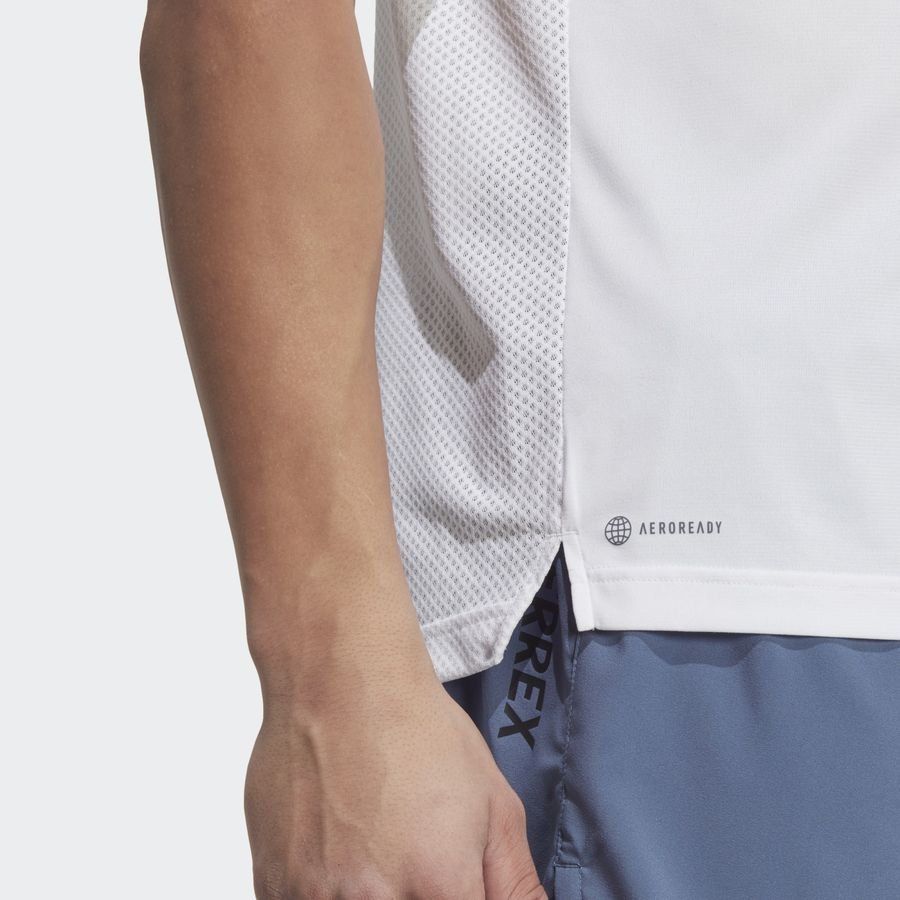 adidas T-shirt Running Terrex Agravic Trail - Blanc
