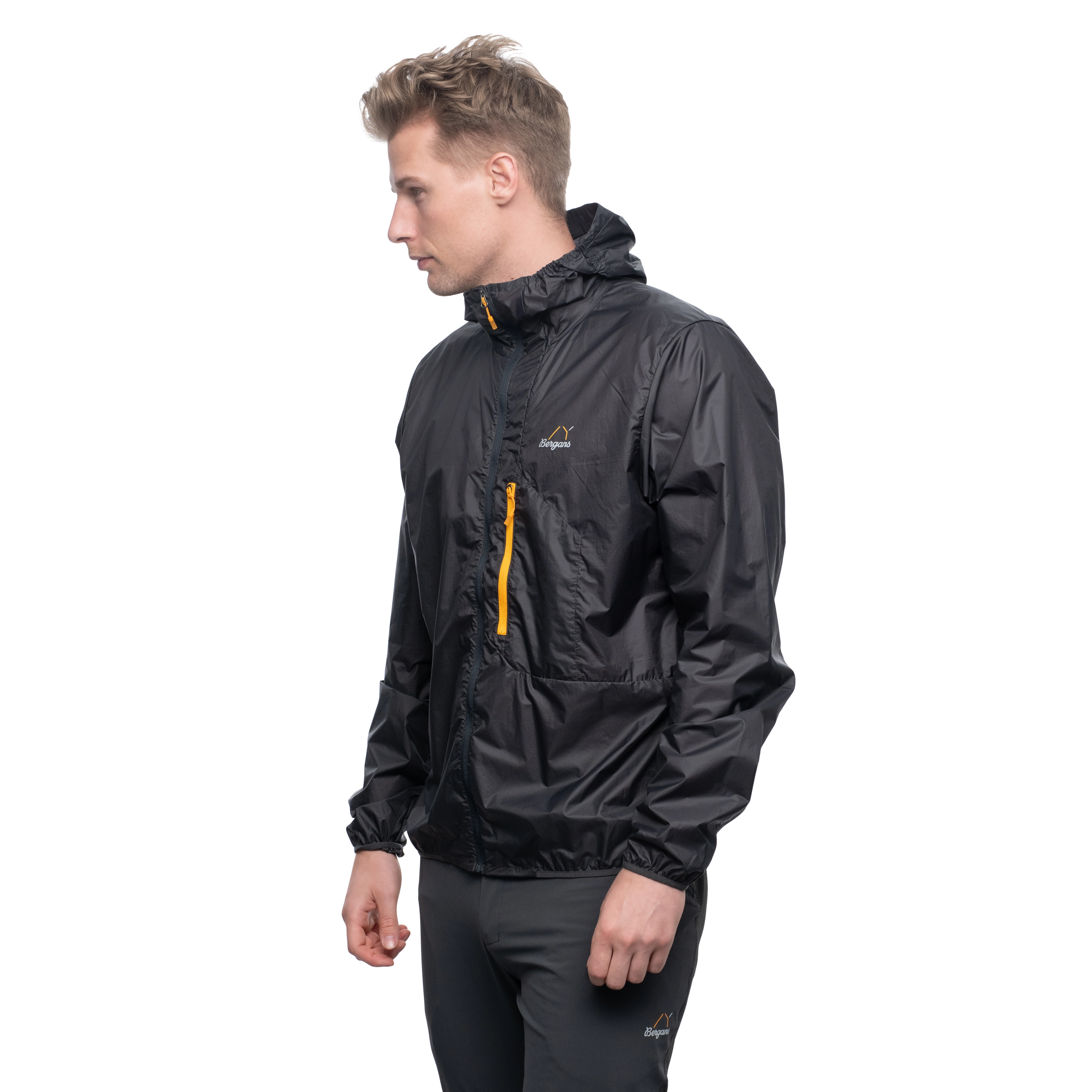 Y LightLine Pure Windbreaker Jacket Men Dark Shadow Grey