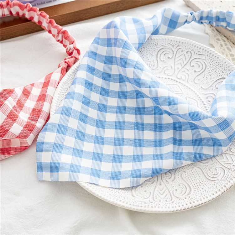 enthice - Geruite elastische bandana
