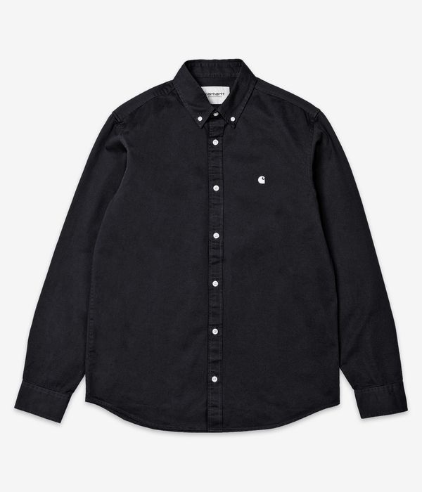 Carhartt WIP Madison Hemd (black white)