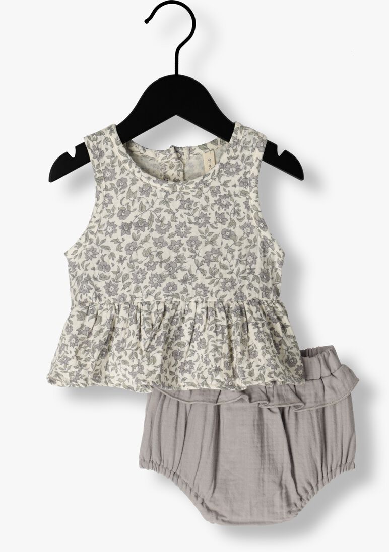 QUINCY MAE lila quincy mae  sleeveless peplum set french garden