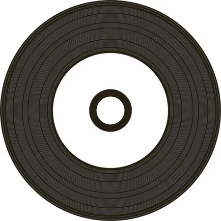 Mediarange 50 MediaRange Rohlinge vinyl printable black CD-R 52x