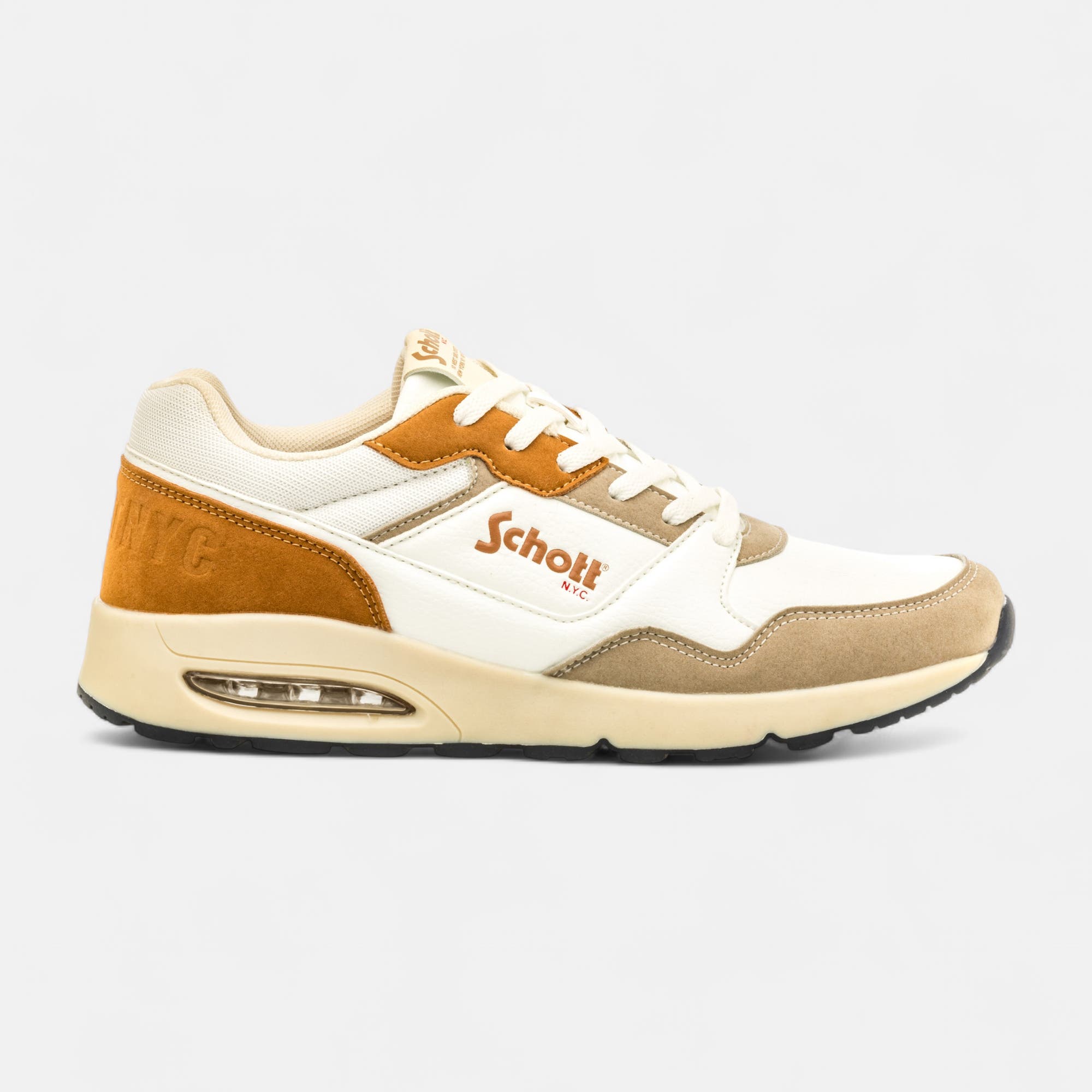 Baskets basses Homme beige