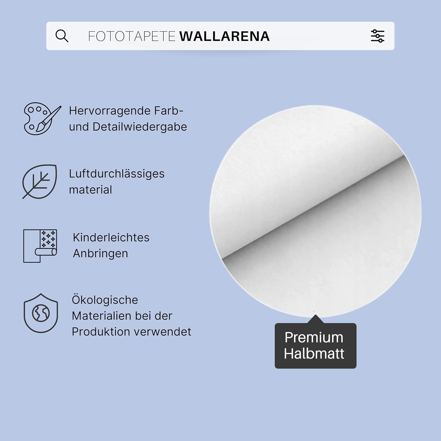 WallArena - Vlies Fototapete Wald Nebel Landschaft Grün Natur Bäume 368x254 cm - Fototapeten - Tapeten - für Wohnzimmer Schlafzimmer - Vliestapete Wandtapete Tapete 3D Effekt- inkl. Kleister