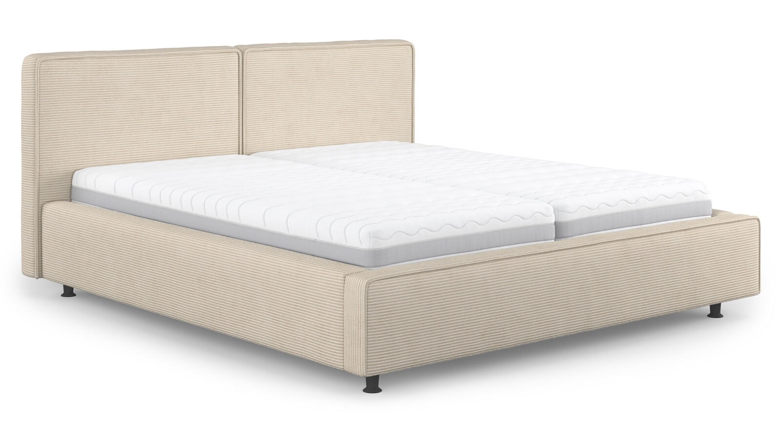 Polsterbett CUBE II 180 x 200 cm beige