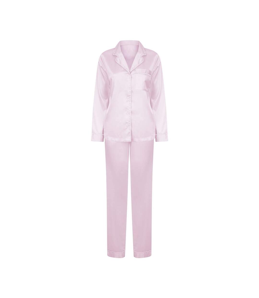Towel City - Ensemble de pyjama long - Femme (Rose clair) - UTRW7504