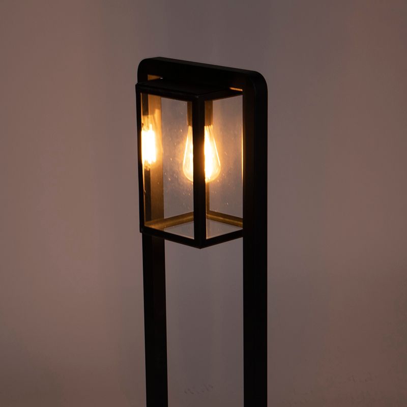 Moderne staande buitenlamp zwart - Rotterdam Balanco