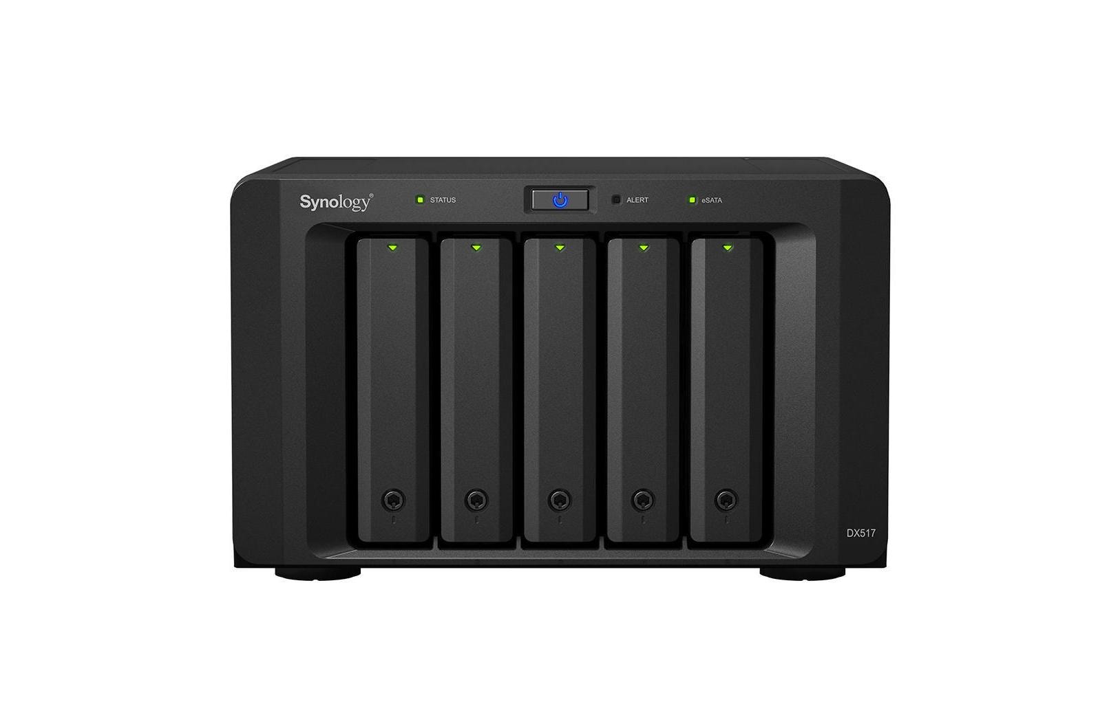 NAS-Erweiterungsgehäuse DX517 5-bay<br>DiskStation-Expansionseinheit mit fünf Einschüben