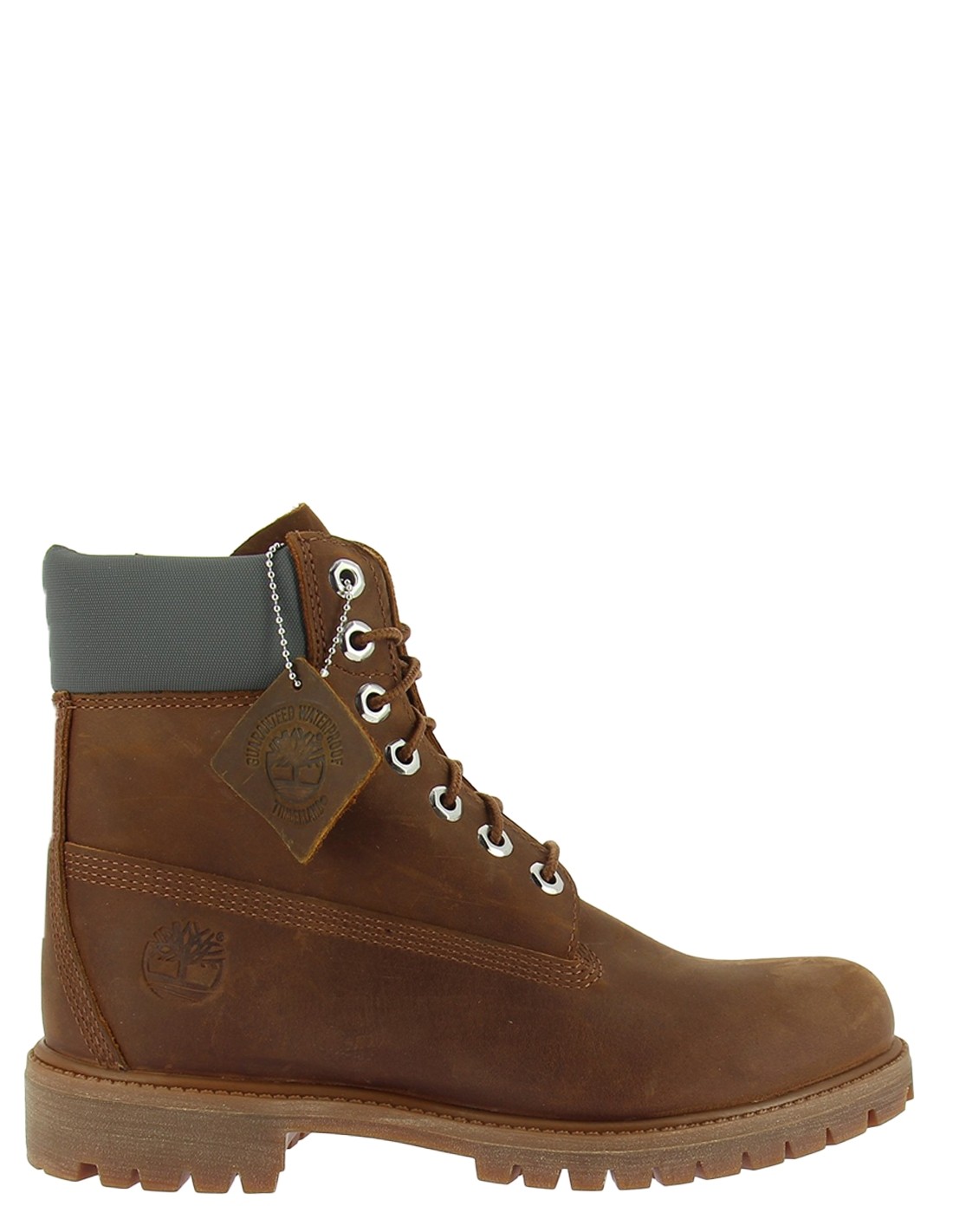 timberland boots homme 6'' prem bt wp rst nubuck marron