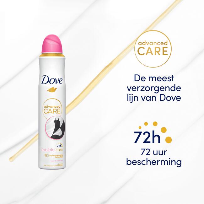 Dove Invisible Care Semi-Compressed Deodorant 200ML