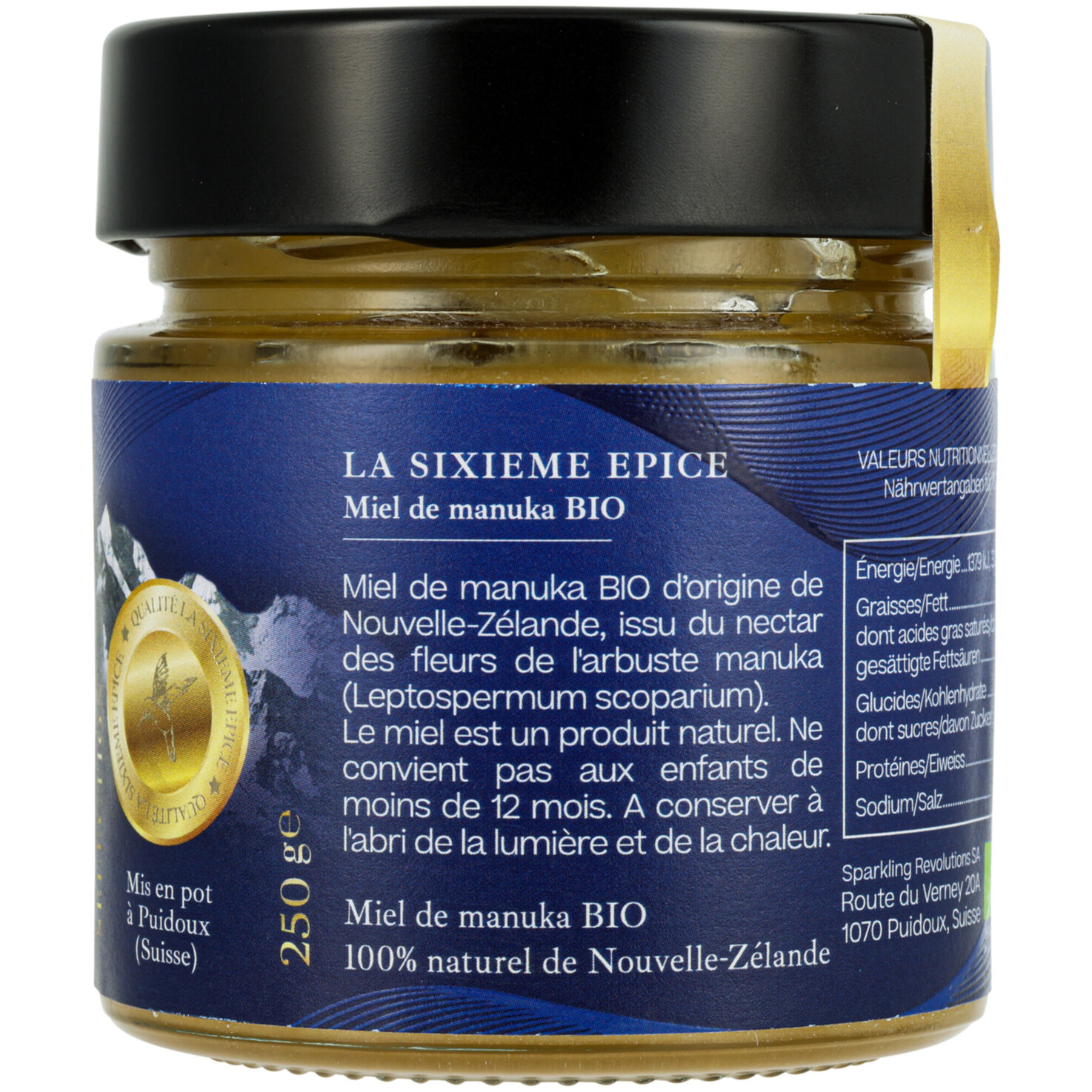 Sixieme Epice Bio Manuka Honig