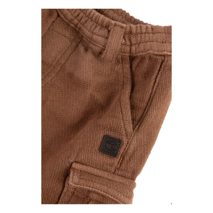 Tartine et Chocolat Pantalon Cargo Texturé | Chocolat