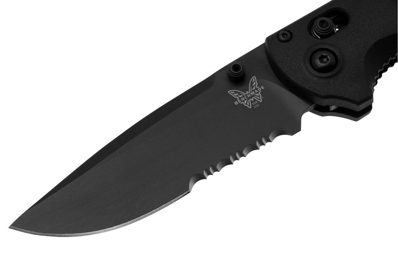 Benchmade Redoubt Black 430SBK-02 Serrated zakmes