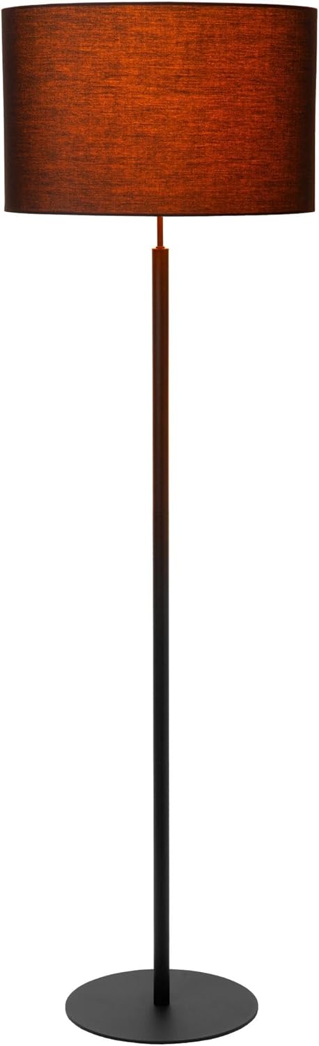 LUCIDE MAYA - Stehlampe - Ø 45 cm - 1xE27 - Schwarz
