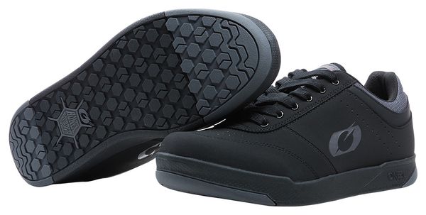 Paire de Chaussures VTT O'Neal PUMPS FLAT V.22 Noir/Gris