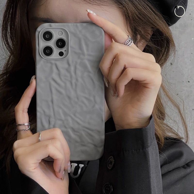 Galeon - Gekleurd telefoonhoesje met textuur - iPhone 13 Pro Max / 13 Pro / 13 / 13 mini / 12 Pro Max / 12 Pro / 12 / 12 mini / 11 Pro Max / 11 Pro / 11 / SE / XS Max / XS / XR / X / SE 2 / 8 / 8 Plus / 7 / 7 Plus