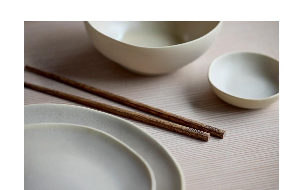 Suppen- & Pastateller Shoku Ø 21 cm, 6 Stück, BeigeEssteller-Set