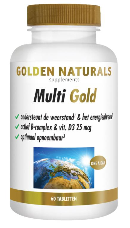 Golden Naturals Multi Gold 60 tabletten