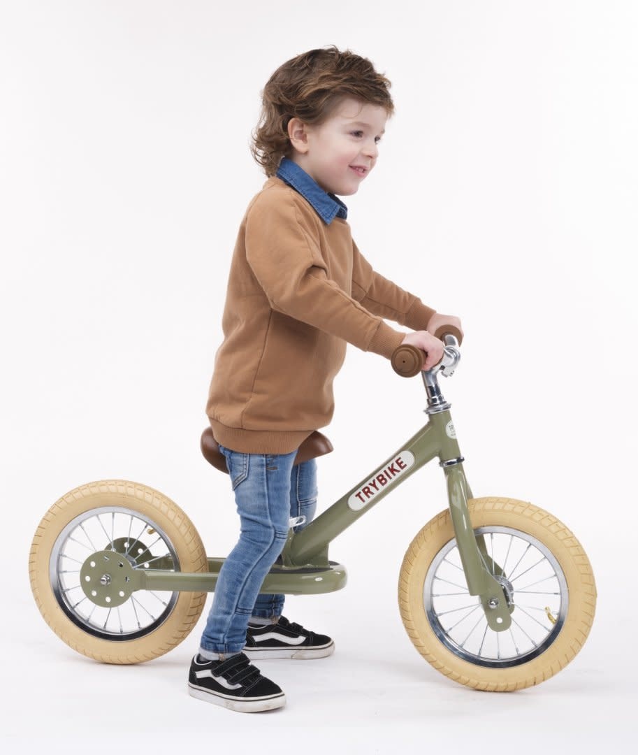 Trybike Trybike Steel Tweewieler - Vintage Green