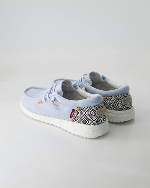 Fusion Emma Fine Slipper in Blau