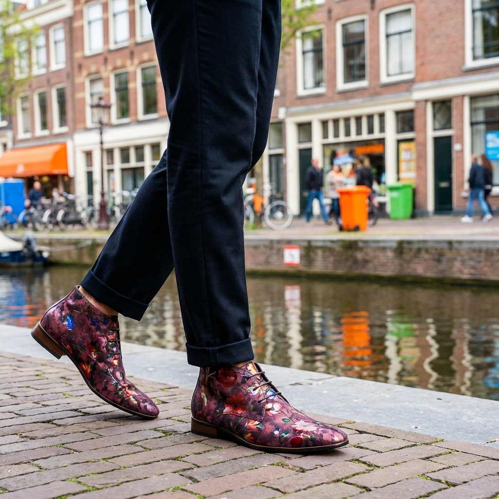 Rosso Velour Flora High - PRE-ORDER