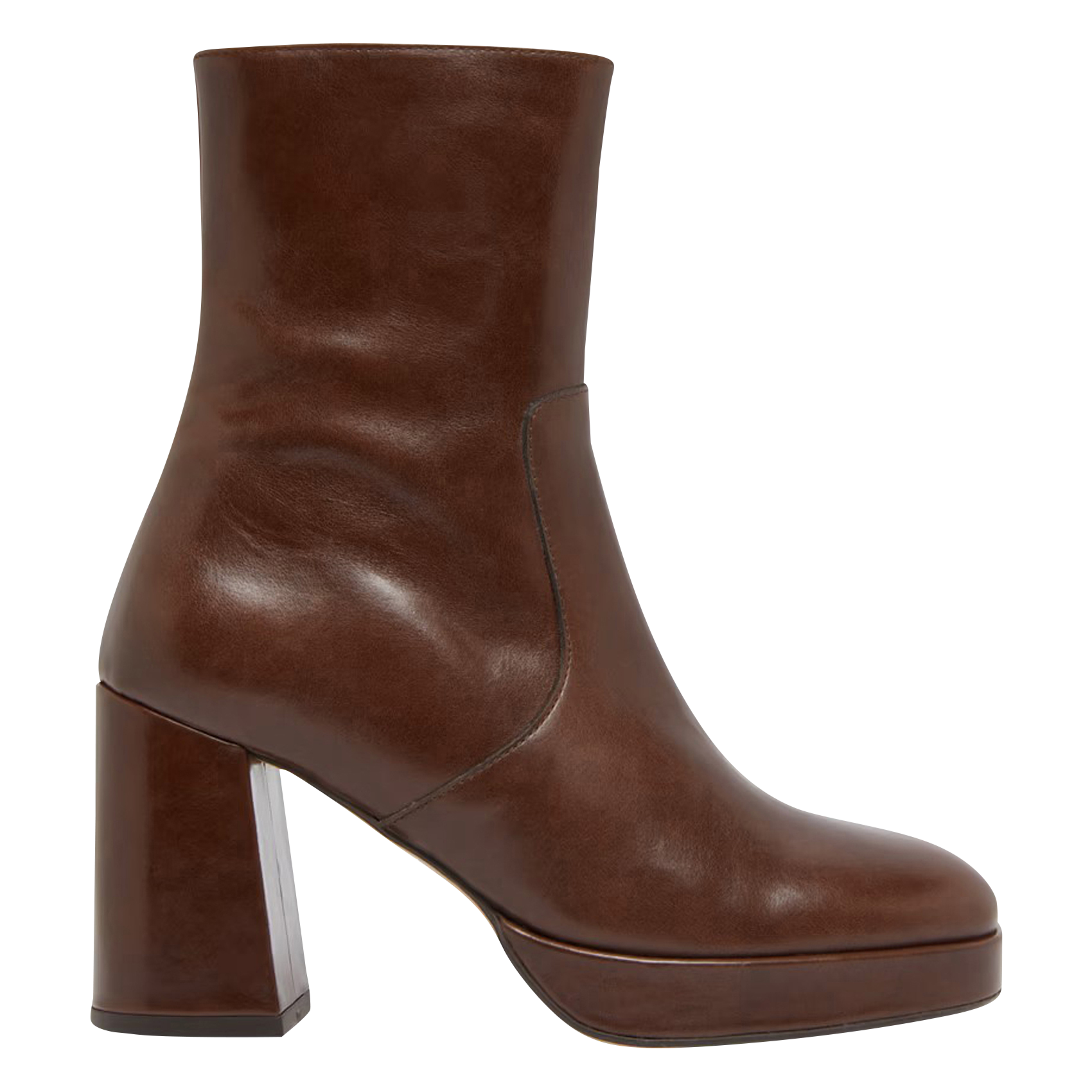 VESNA - Bottines en cuir | Marron