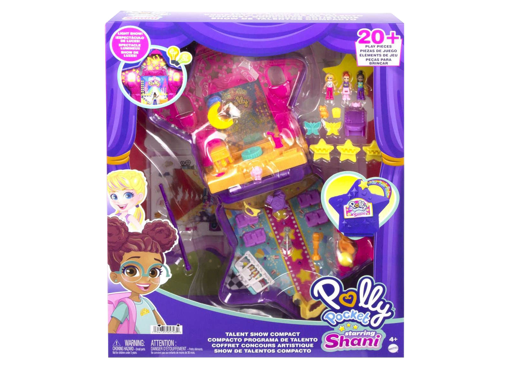 Polly Pocket HGT17 Talentshow-Schatulle