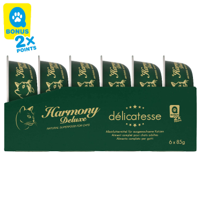 Harmony Cat Deluxe Délicatesse Huhn in Sauce 6x85g