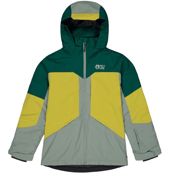 Veste de ski PICTURE COSSMO JKT JR PONDEROSA PINE GOLDEN LAUREL WREATH