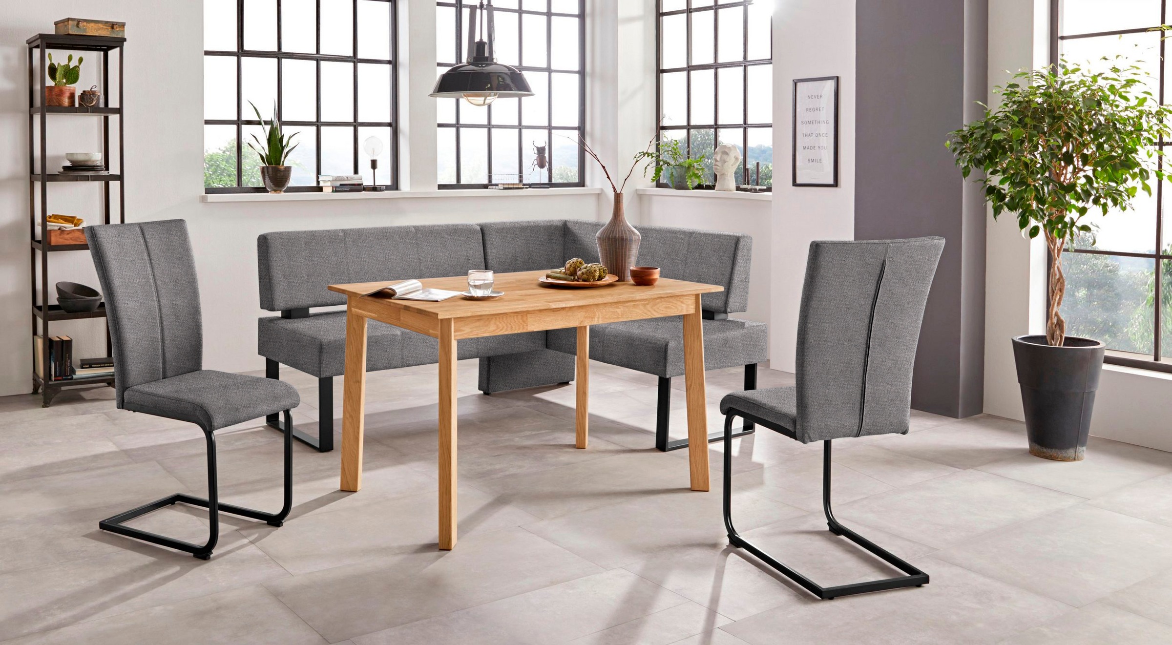 Home affaire Freischwinger »Oliver« () 2 Stk.Stuhl belastbar bis 120 Kg