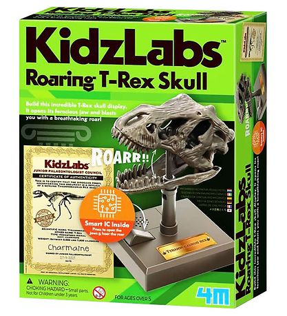 4M Kranium - KidzLabs - Br?lende T-Rex Kranium