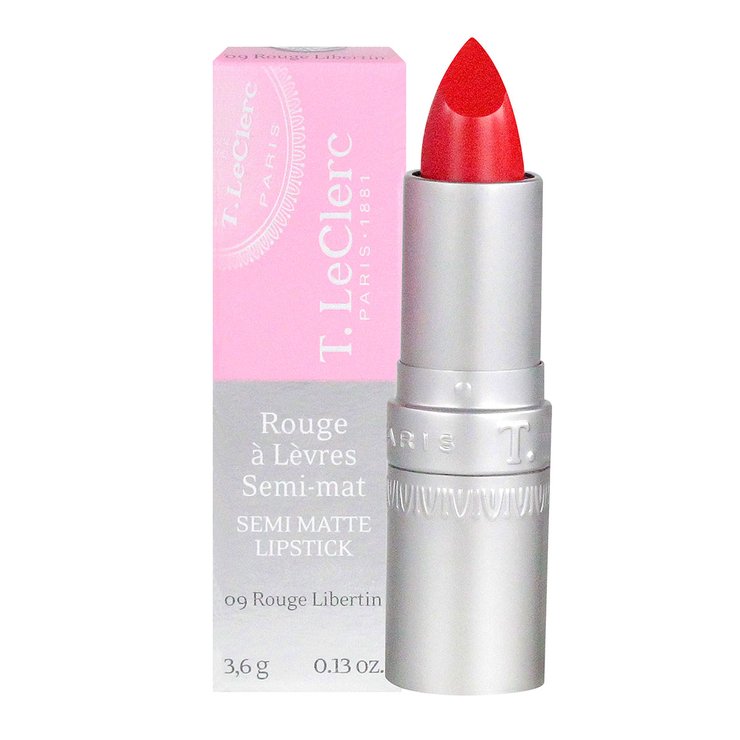 Rouge à lèvres semi-mat coloris 09 rouge libertin 3,6g