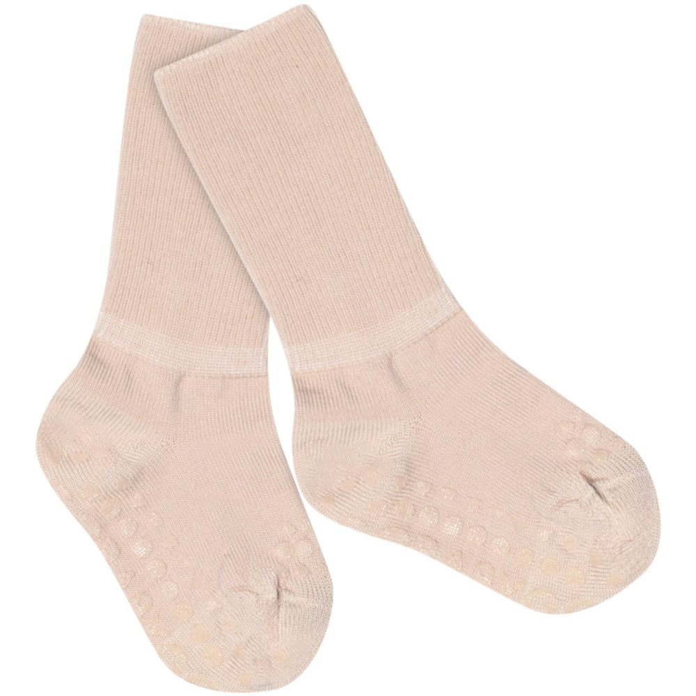 Køb Gobabygo Rose Dust Non-Slip Strømper I Merino Uld
