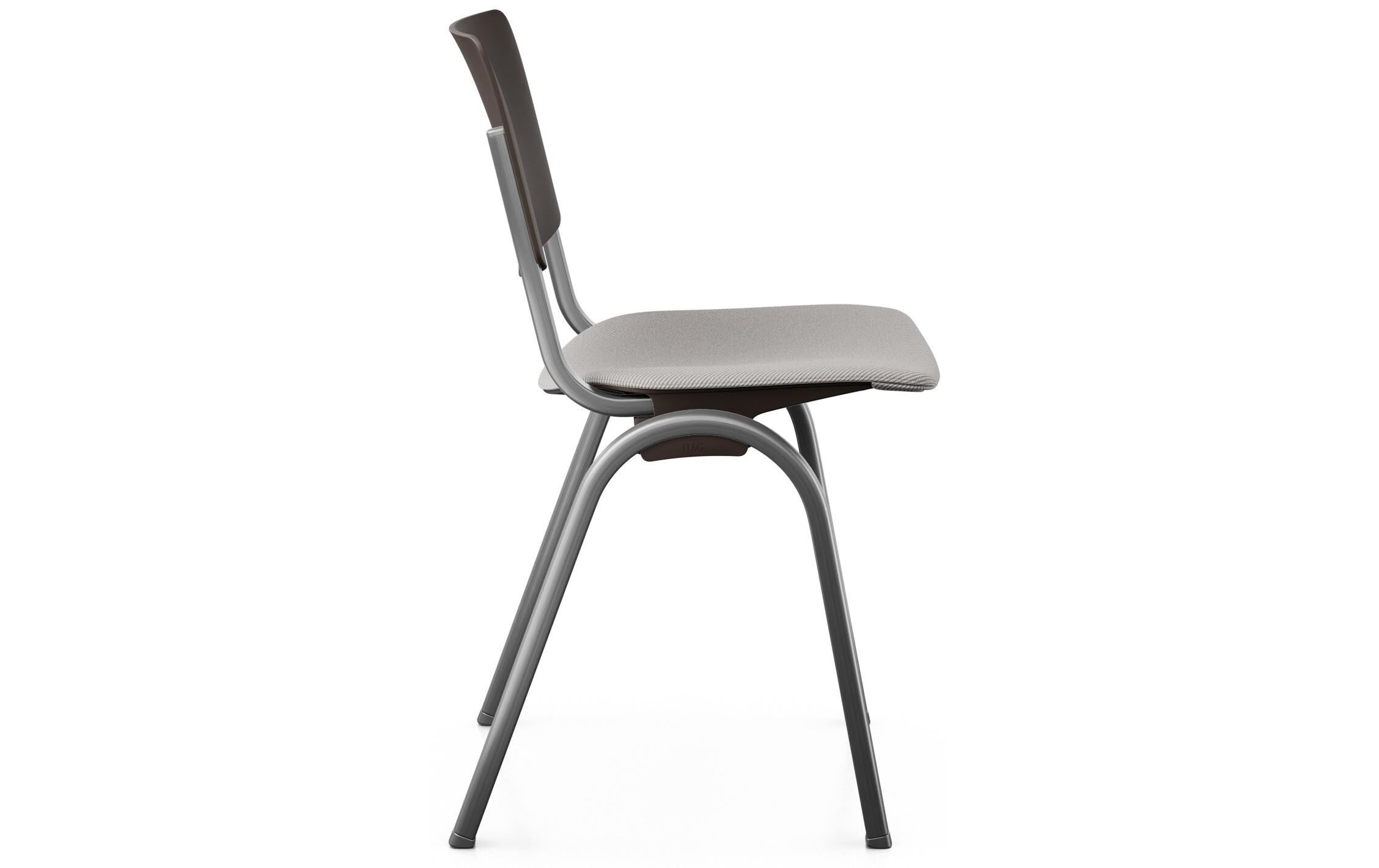 Konferenzstuhl Celi 9140 Braun<br>Konferenzstuhl mit gepolsterte Sitzfläche