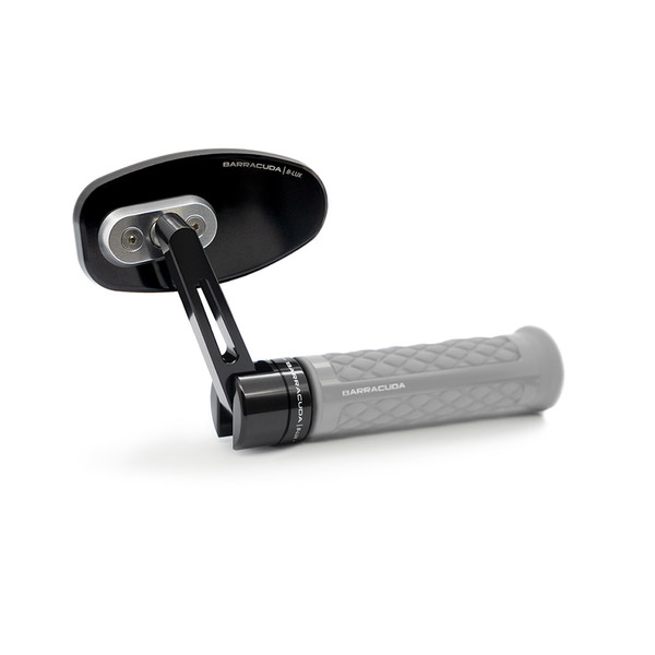 Barracuda - Rétroviseurs embout de guidon Skin-R Bar End B-Lux Noir