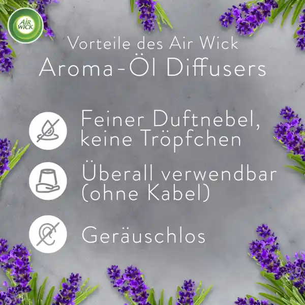 Fühl dich wohl Aroma-Öl Flakon Nachfüller Entspannender Lavendel