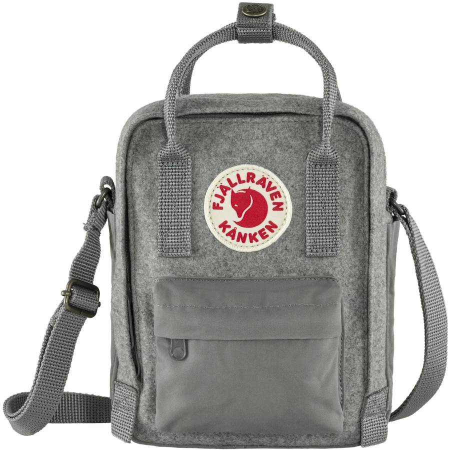 Fjällräven Kånken Re-Wool Sling 2.5 - Umhängetasche 20 cm granite grey