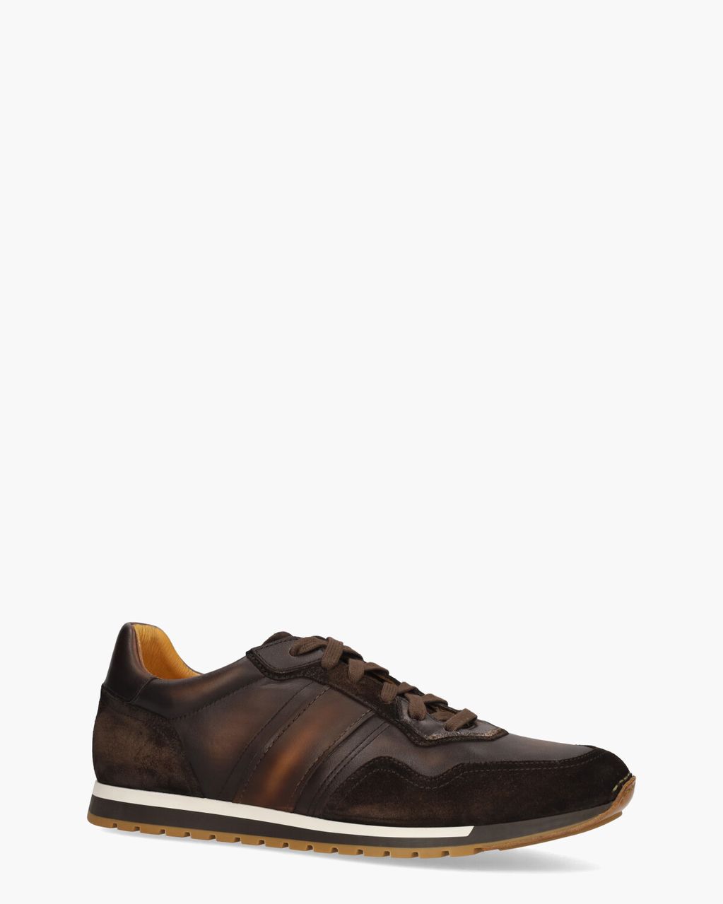 Magnanni 26099 Donkerbruin/Cognac Herensneakers