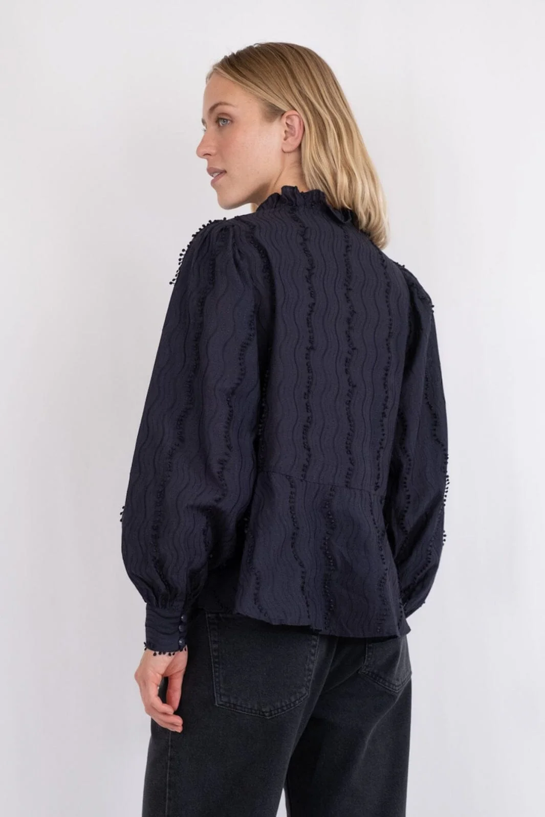 Neo Noir Benito Wave Blouse