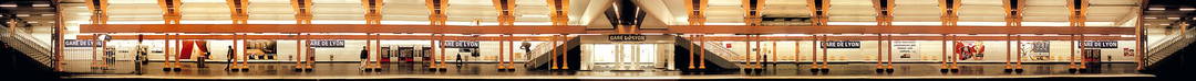 Gare de Lyon, Line #1 by Larry Yust - Limited Edition. Edition of: 100. Signed.