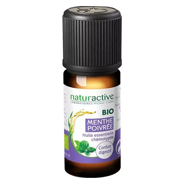 Óleo Essencial de Hortelã-Pimenta Orgânico Naturaactive 10ml