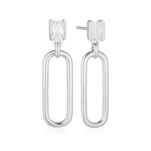 Sif Jakobs Jewellery Roccanova Lungo Øreringe, Sølv