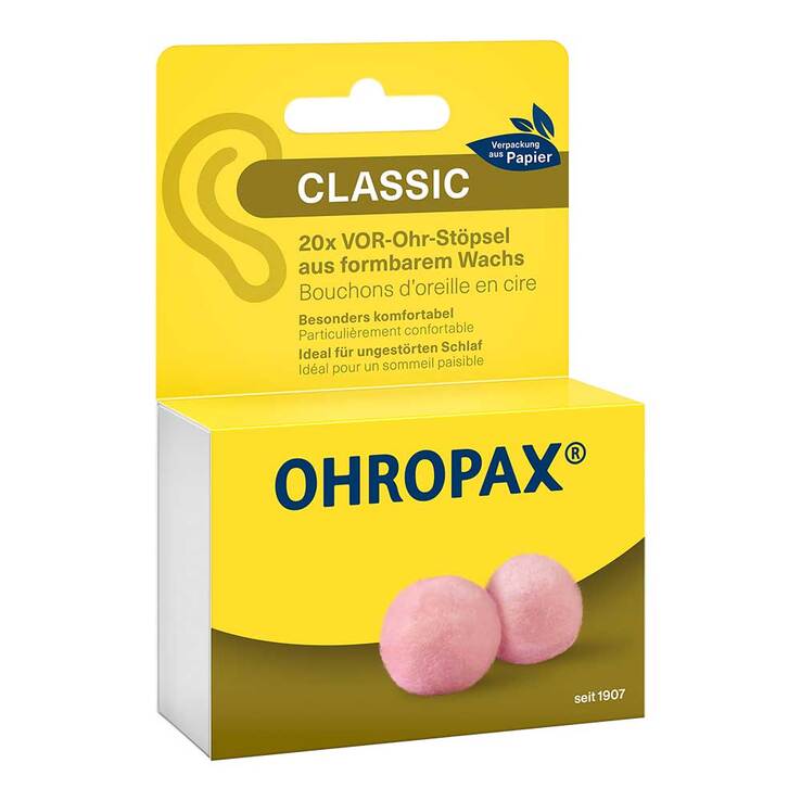 Ohropax Classic Wachs Vor-Ohr Stöpsel, 20 St