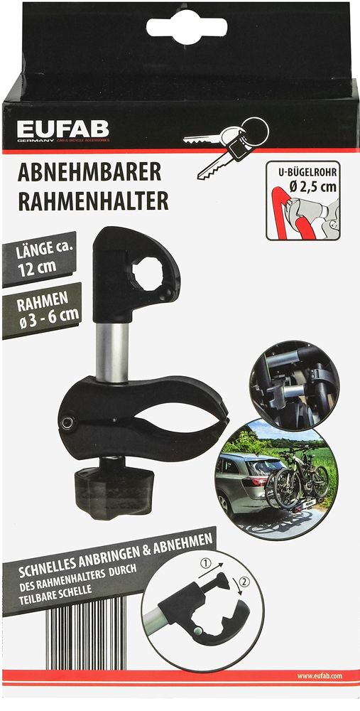 Eufab Rahmenhalter abnehmbar Ø 25mm kaufen | Bike-Discount