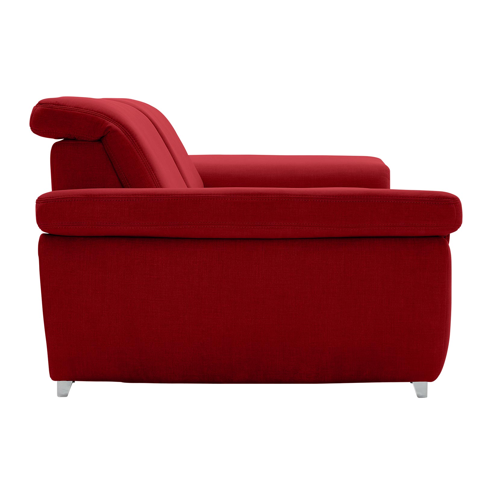 polsterpower 3-Sitzer Boxspringsofa - Miro bordeaux - Basismodell