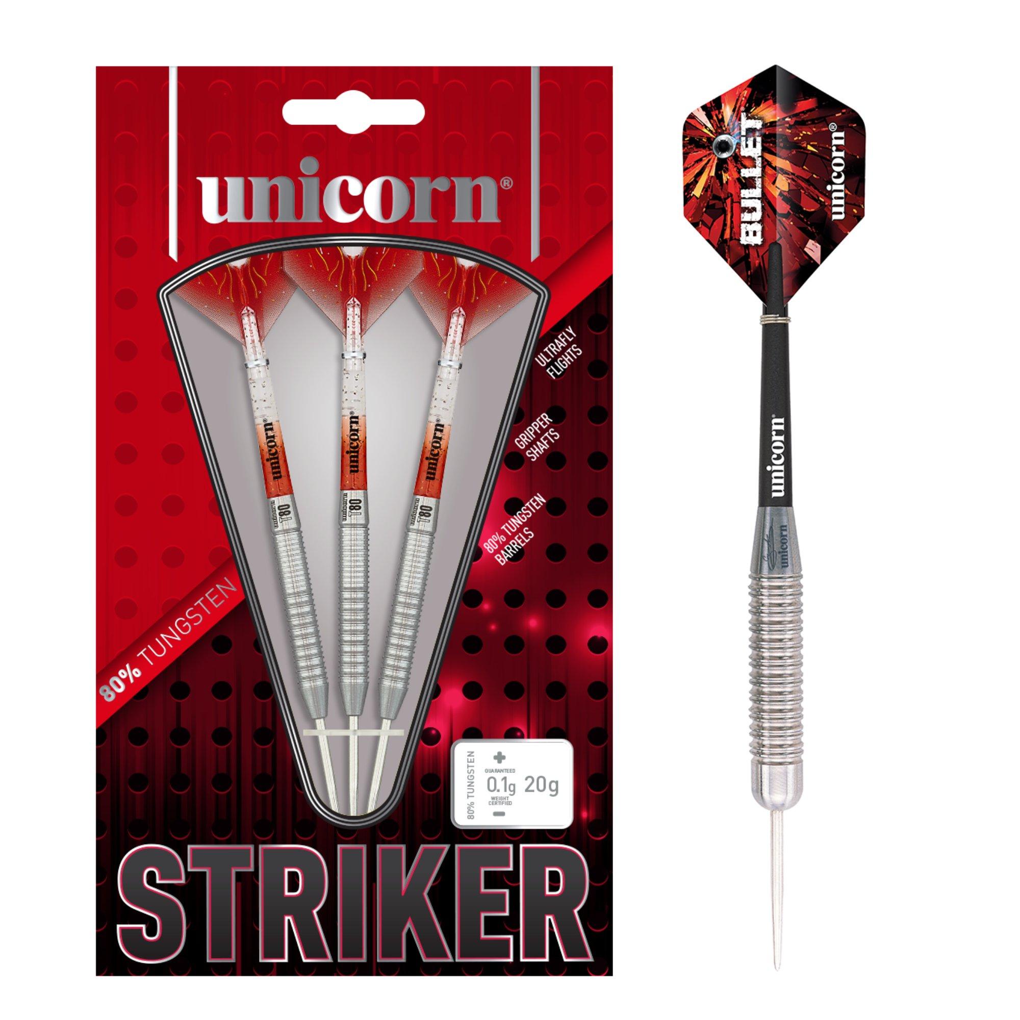Unicorn Darts Gary Anderson Bullet Stainless Steel Darts