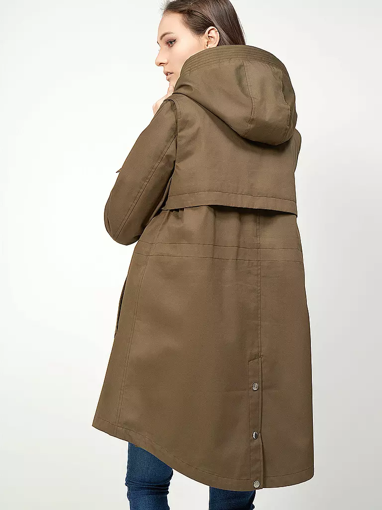 WOOLRICH Parka Havice olive