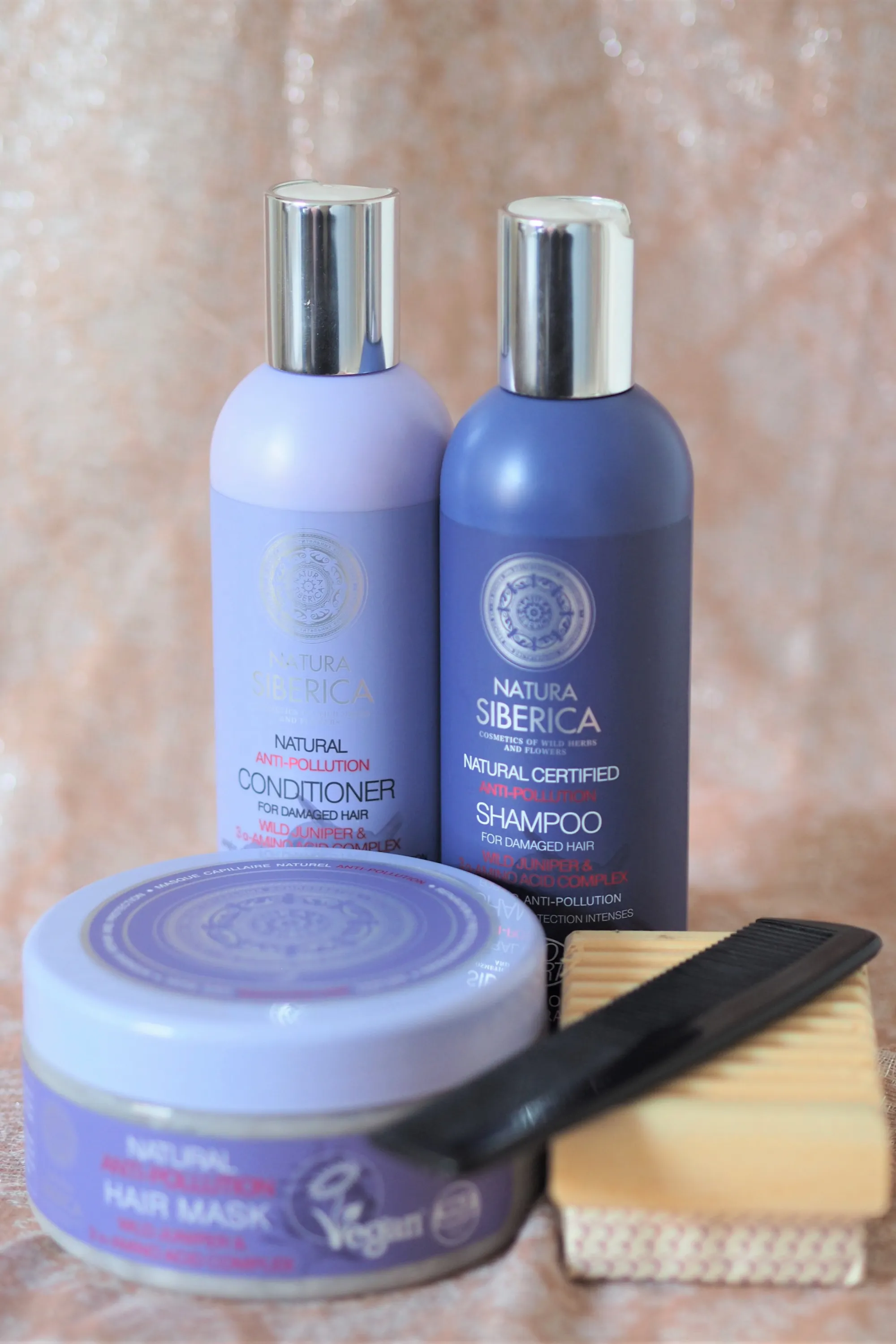 Natura Siberica Après-shampoing pour cheveux abîmés anti-pollution-270 ml