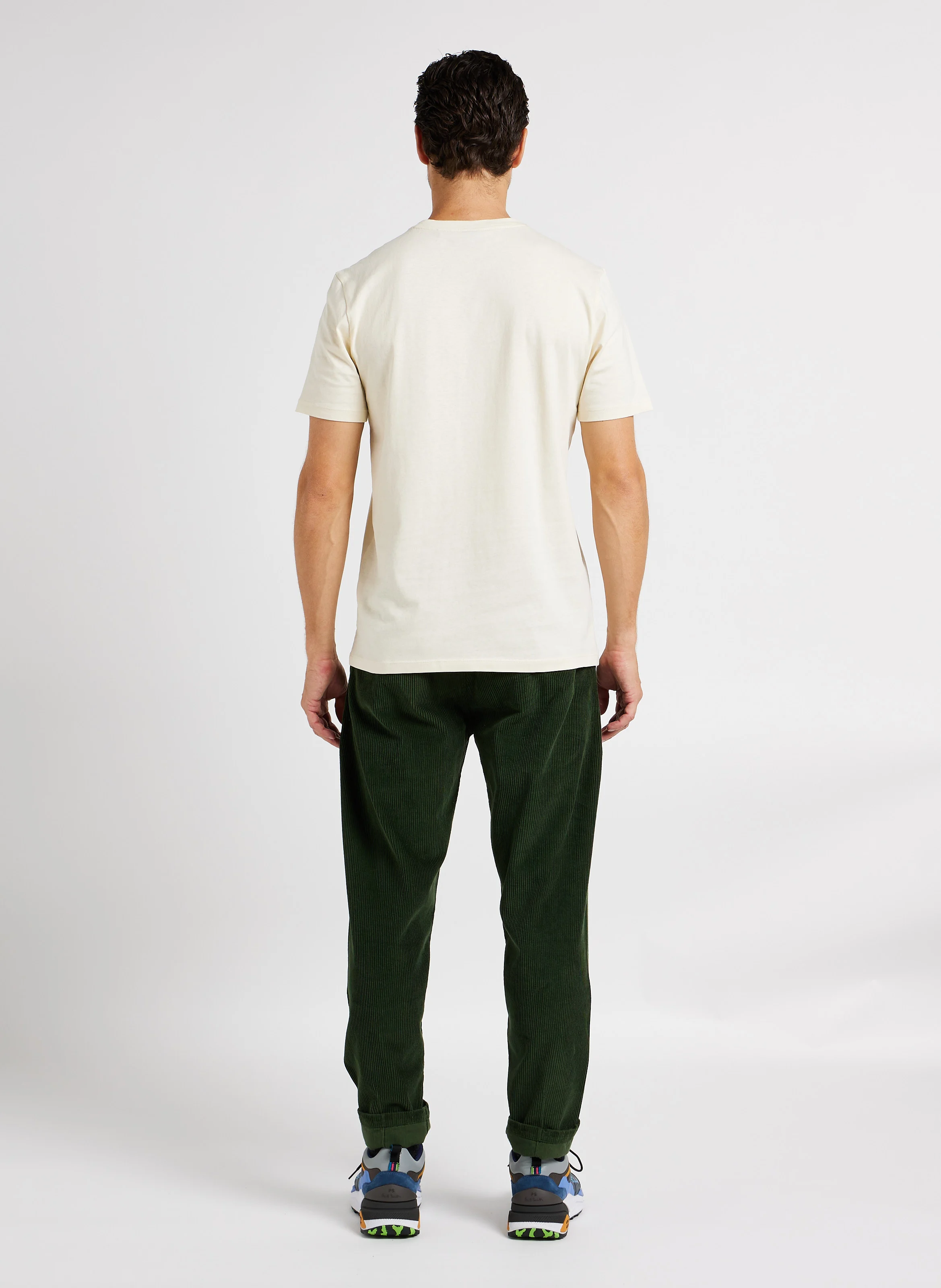 WOTAN - Pantalon droit en coton biologique | Vert